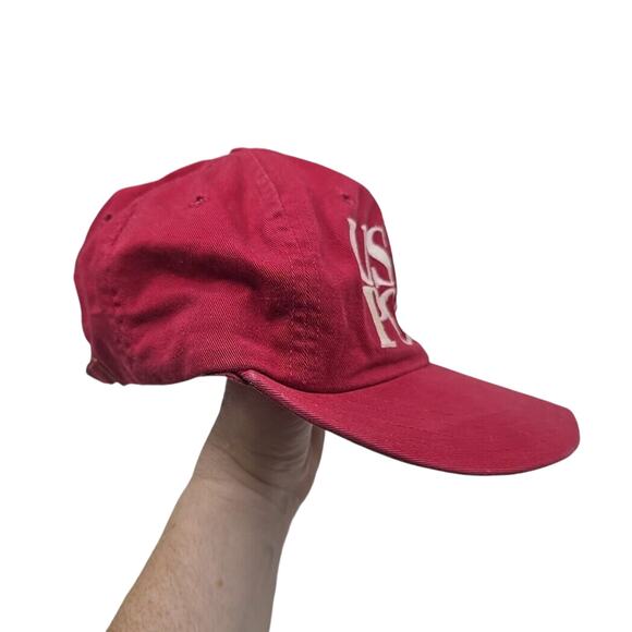 Vintage Polo Ralph Lauren SnowBeach Stadium Indian P Wing Rare 92 Stadium Hat - Picture 2 of 6